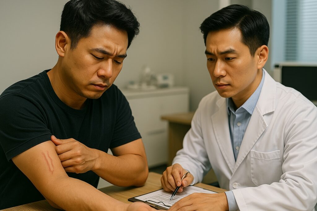 피부묘기증