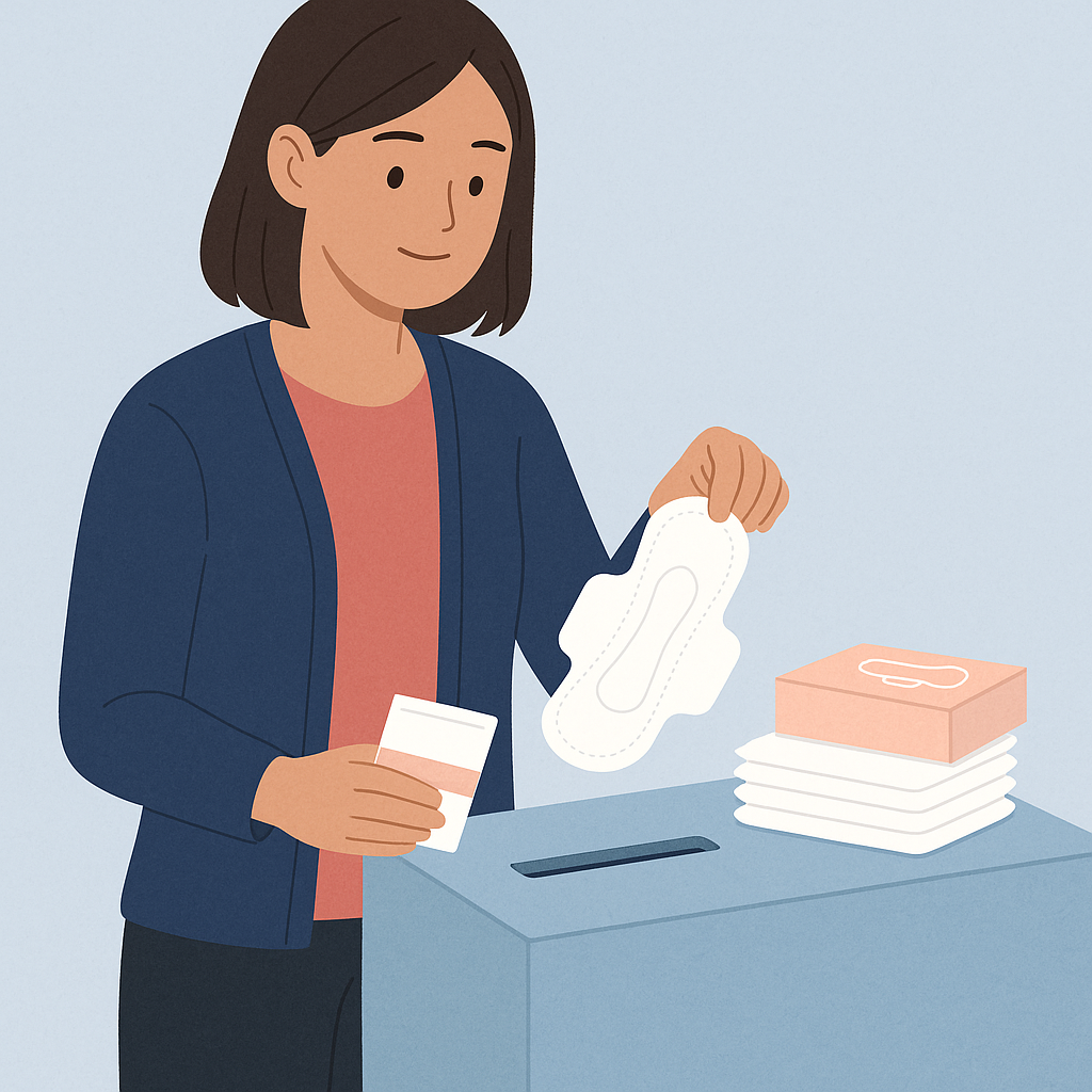 여성청소년 생리용품 지원 관련 이미지 2