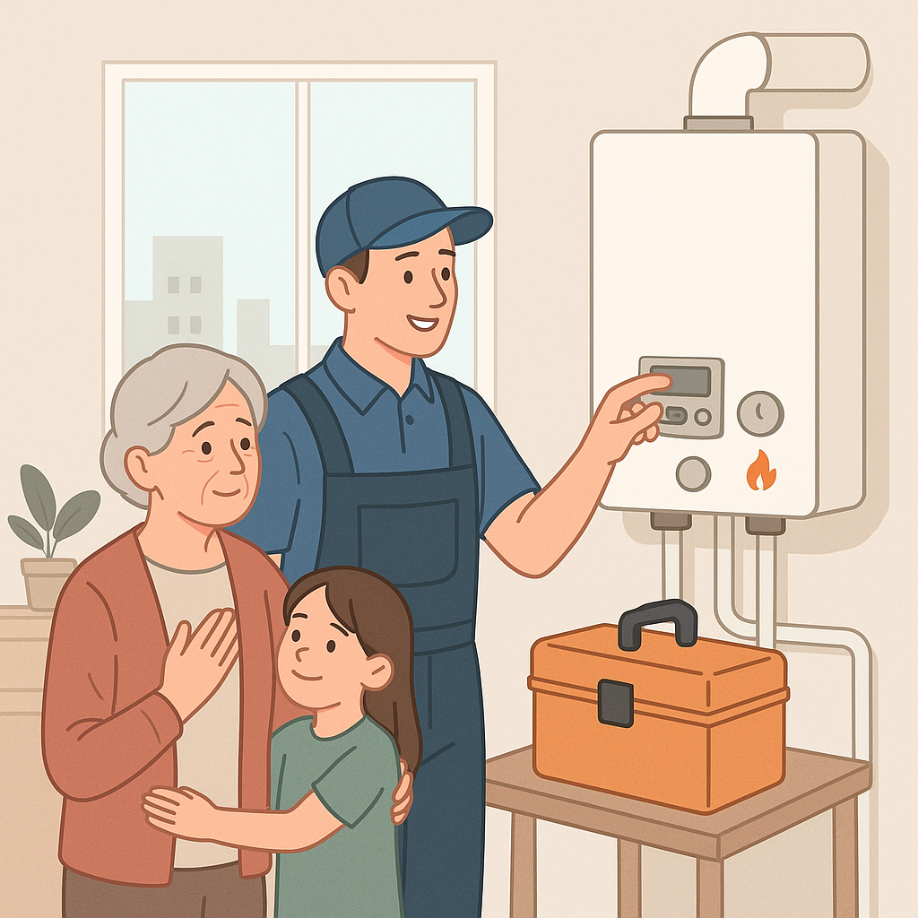 EERS 취약계층 가정용 가스보일러 지원 관련 이미지 1